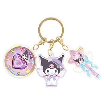 【サンリオキャラクターズ】３チャームキーホルダー