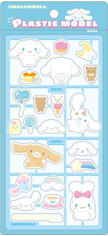 【サンリオキャラクターズ】プラスチックモデル風シール