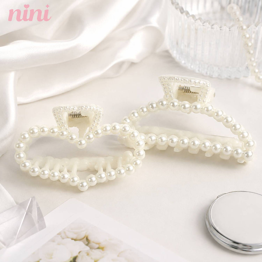 Heart Bijou Hair Clip