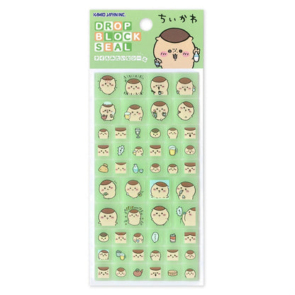 【ちいかわ】ドロップブロックシール
