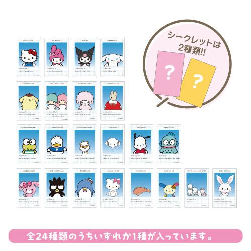 【サンリオキャラクターズ】シークレット証明写真風スマロイド　単品（２４種）