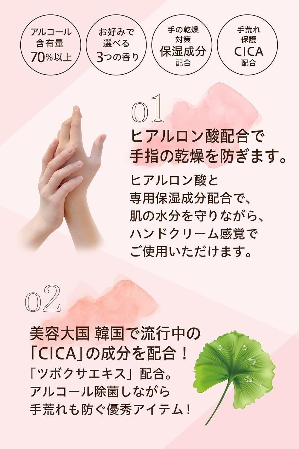 【シシィトリロジー】フレグランスアルコールジェル