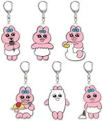 【おぱんちゅうさぎ】トレーディングアクリルキーホルダー　