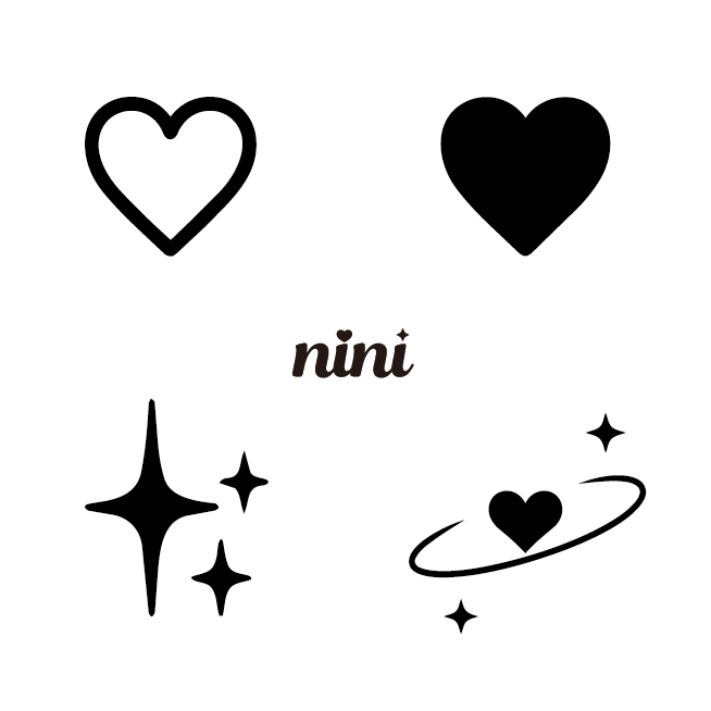 nini ink タトゥーシール