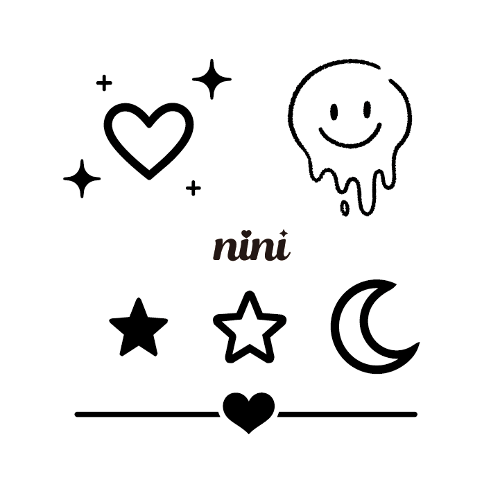 nini ink タトゥーシール