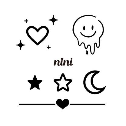 nini ink タトゥーシール
