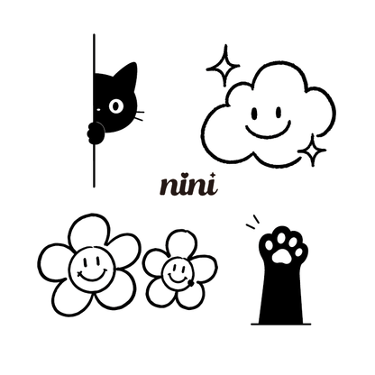 nini ink タトゥーシール