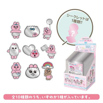 【おぱんちゅうさぎ】トレーディングミラーステッカー
