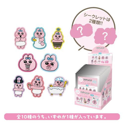 【おぱんちゅうさぎ】トレーディングアクリルステッカー
