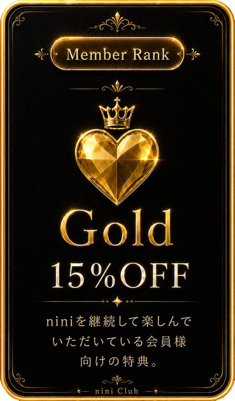 Gold：15%OFF